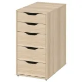 ikea-alex-komoda-biala-bejca-imit-debu-36x70-cm