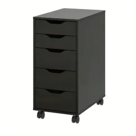ikea-alex-komoda-na-kolkach-czarnybraz-36x76-cm