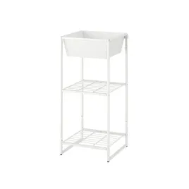 ikea-jostein-regal-z-pojemnikiem-drut-bialy-41x40x90-cm