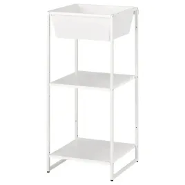 ikea-jostein-regal-z-pojemnikiem-metal-bialy-41x40x90-cm