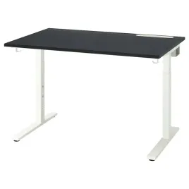 ikea-mittzon-biurko-bejcowane-na-czarno-okleina-jesionowa-bialy-120x80-cm
