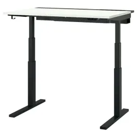 ikea-mittzon-biurko-z-regulacja-wysokosci-bialy-czarny-120x80-cm