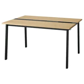 ikea-mittzon-stol-konferencyjny-okleina-debowa-czarny-140x108x75-cm