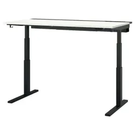 ikea-mittzon-biurko-z-regulacja-wysokosci-elektryczny-160x80cm-bialy-czarny