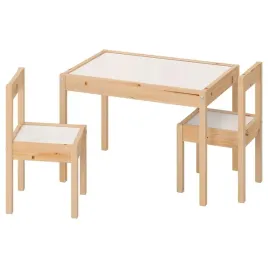 ikea-latt-stolik-dzieciecy-i-2-krzesla-bialy-sosna