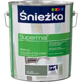 sniezka-supermal-emalia-olejno-ftalowa-popielaty-ral-7023-polysk-10l