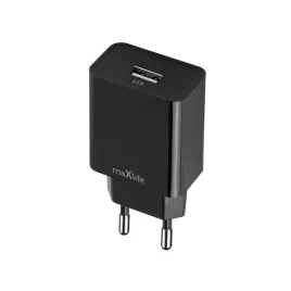 maxlife-ladowarka-sieciowa-mxtc-11-1x-usb-21a-czarna