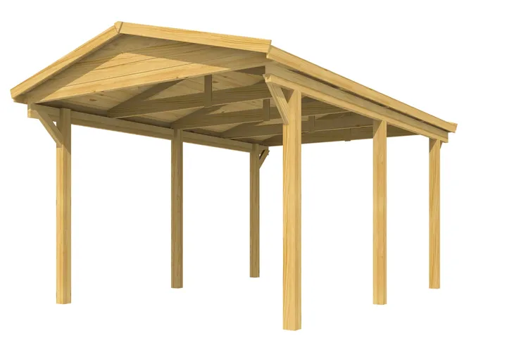 WIATA GARAŻOWA 304X504CM CARPORT
