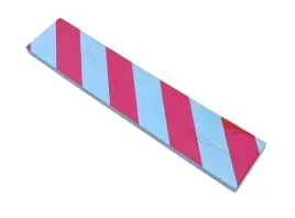 pianka-samoprzylepna-odbojnik-ochronny-garazu-mata-50x10x2cm-bialo-czerwona