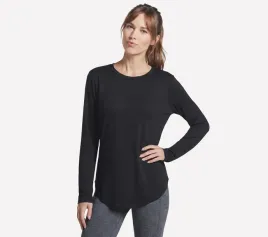koszulka-damska-skechers-go-dri-swift-long-sleeve-tunic-crew-czarna-lt155