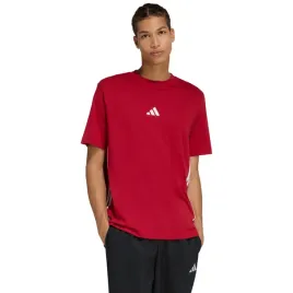 koszulka-meska-adidas-essentials-3-stripes-czerwona-kd4865