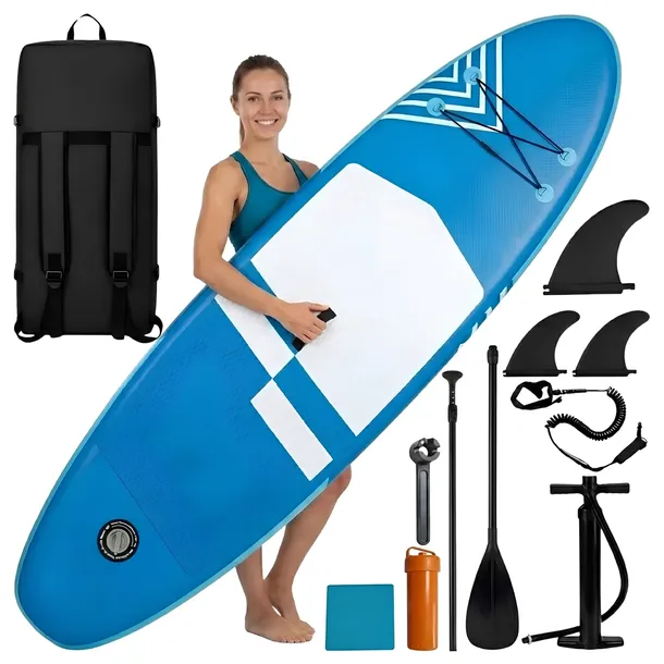 Deska SUP do Pływania Pompowana Paddle Board Zestaw z Wiosłem Akcesoria 320
