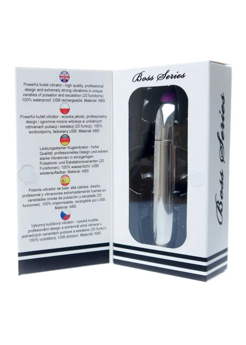 stymulator-rechargeable-powerful-bullet-vibrator-usb-20-functions-silver-marka-boss-series
