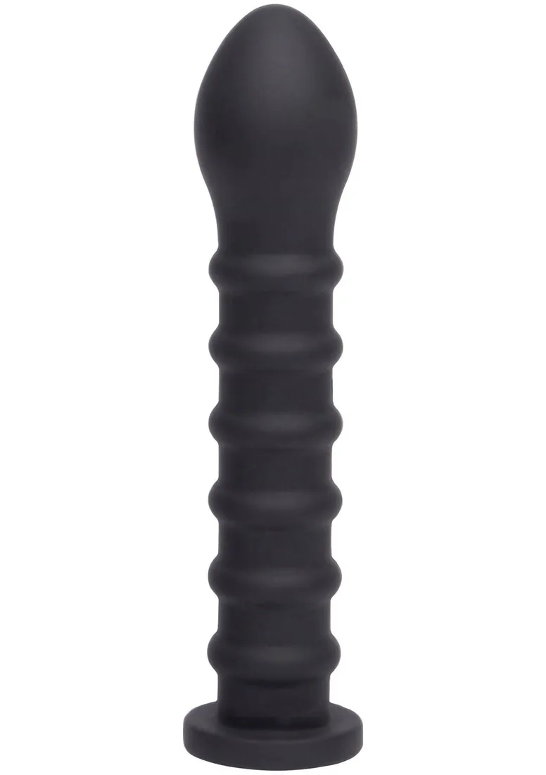 ribbed-dong-easy-lock-19-cm-black