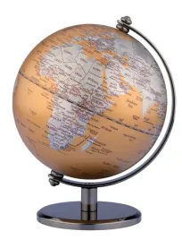 globus-troika-gagarin-13cm-brazowo-srebrny-mat-idealny-dla-nauczyciela