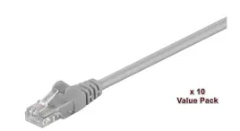 microconnect-u-utp-cat5e-1m-szary-10-szt