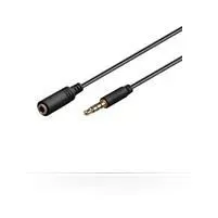 microconnect-czarny-minijack-cienki-przedluzacz