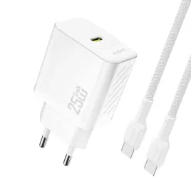 ladowarka-sieciowa-usb-c-z-kablem-usb-c-gan-pd-25w-biala