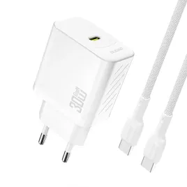 ladowarka-sieciowa-usb-c-z-kablem-usb-c-gan-pd-30w-biala