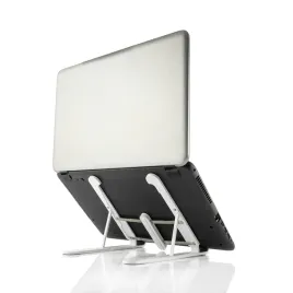 podstawka-regulowany-stojak-na-laptopa-telefon-tablet-innovagoods-bialy