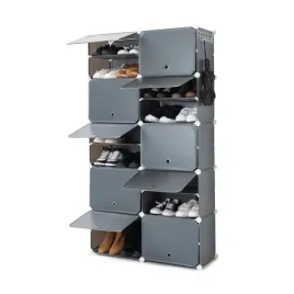 przenosna-modulowa-szafka-na-buty-obuwie-innovagoods-szara-grey