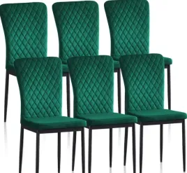 krzesla-tapicerowane-aksamit-wysokie-oparcie-zestaw-6-sztuk