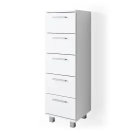 szafka-lazienkowa-slupek-z-5-szufladami-waska-pojemna-95-cm