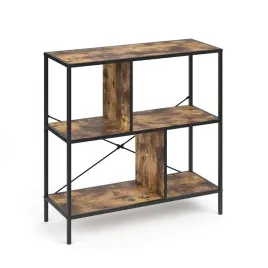 regal-loft-industrialny-4-polki-metalowy-drewniany-80x79-cm
