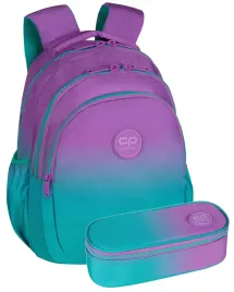 coolpack-plecak-szkolny-1-4-klasa-gradient-blueberry-zestaw-tornister