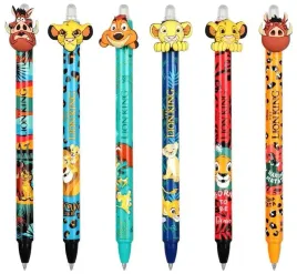 coolpack-dlugopis-zmazywalny-scieralny-disney-krol-lew-zestaw-6-sztuk