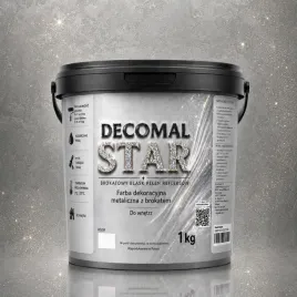 decomal-star-szara-gwiazda-1l-farba-strukturalna-z-brokatem