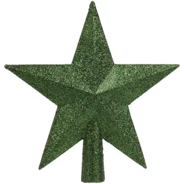 gwiazda-choinkowa-zielona-brokatowa-19-cm-nietlukaca
