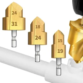 3x-zestaw-wiertel-stopniowych-do-rur-z-tworzyw-sztucznych-ppr-19-24-31-mm