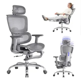 larkleaves-ergonomiczny-fotel-biurowy-z-podnozkiem-i-3d-podlokietnikam