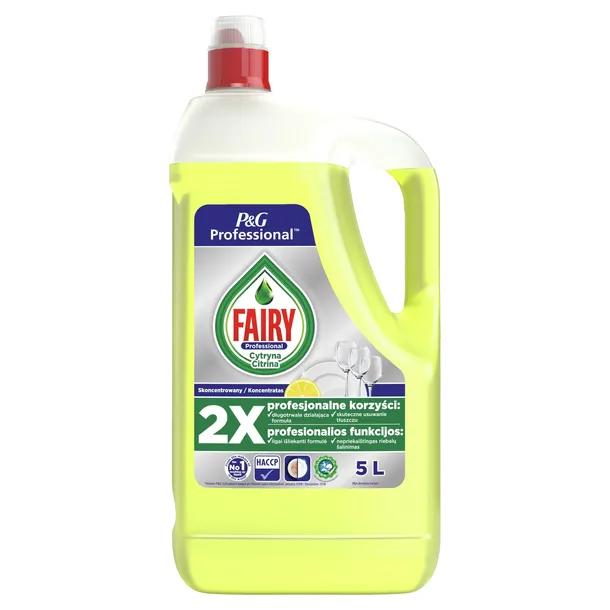 Płyn do mycia naczyń Fairy Cytryna 5 l Fairy Professional Lemon szt. 5l