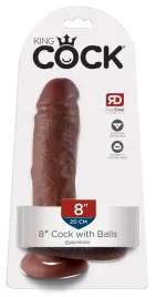 king-cock-model-20-cm-ciemny-anatomiczny-ksztalt-przyssawka-pvc