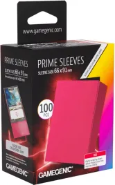 koszulki-na-karty-gamegenic-prime-sleeves-66x91-mm-red-100-sztuk