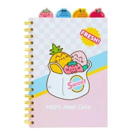 pusheen-notatnik-notes-a5-z-kolekcji-fruits-pusheen