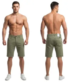 krotkie-spodenki-meskie-szorty-klasyczne-casual-zielone-039-roz-34