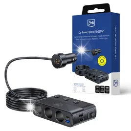 rozdzielacz-3mk-car-power-splitter-120w-pd-qc-pps-3xusb-a-1xusb-c-3xdc-czar