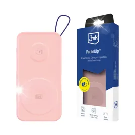 powerbank-3mk-pastelup-10000mah-22-5w-usb-1a1c-pink