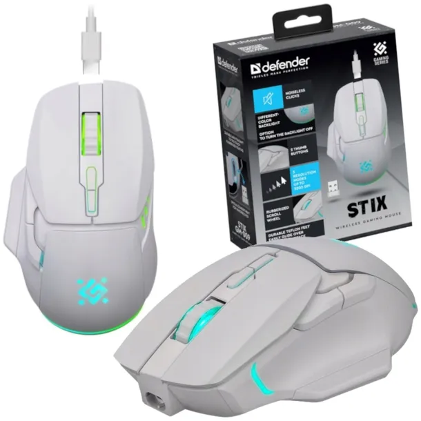 mysz-defender-stix-gm-009-bialy-kod-producenta-52009