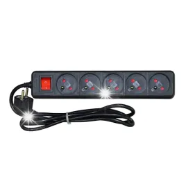 listwa-przeciwprzepieciowa-vakoss-52-511sk-5-gniazd-15m-czarna