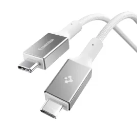 kabel-spigen-eb10015cc-essential-usb-c-100w-1-5m-bialy
