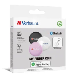 verbatim-my-finder-coin-bluetooth-czarny-bialy-fioletowy-black-white-purple