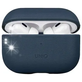 uniq-etui-terra-airpods-pro-2-gen-genuine-leather-niebieski-space-blue
