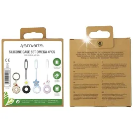 etui-4smarts-set-omega-silikonowe-4-szt-do-airtag-wielokolorowe
