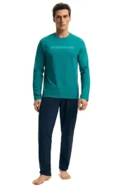 esotiq-henderson-pizama-meska-vise-43490-zielony-2xl