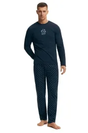 esotiq-henderson-pizama-meska-lush-43478-granatowy-2xl