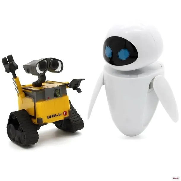 Zestaw 2 figurek Wall-E i Ewy realistyczne figurki postaci z filmu animowan